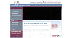 Desktop Screenshot of mississaugapestcontrolservices.ca